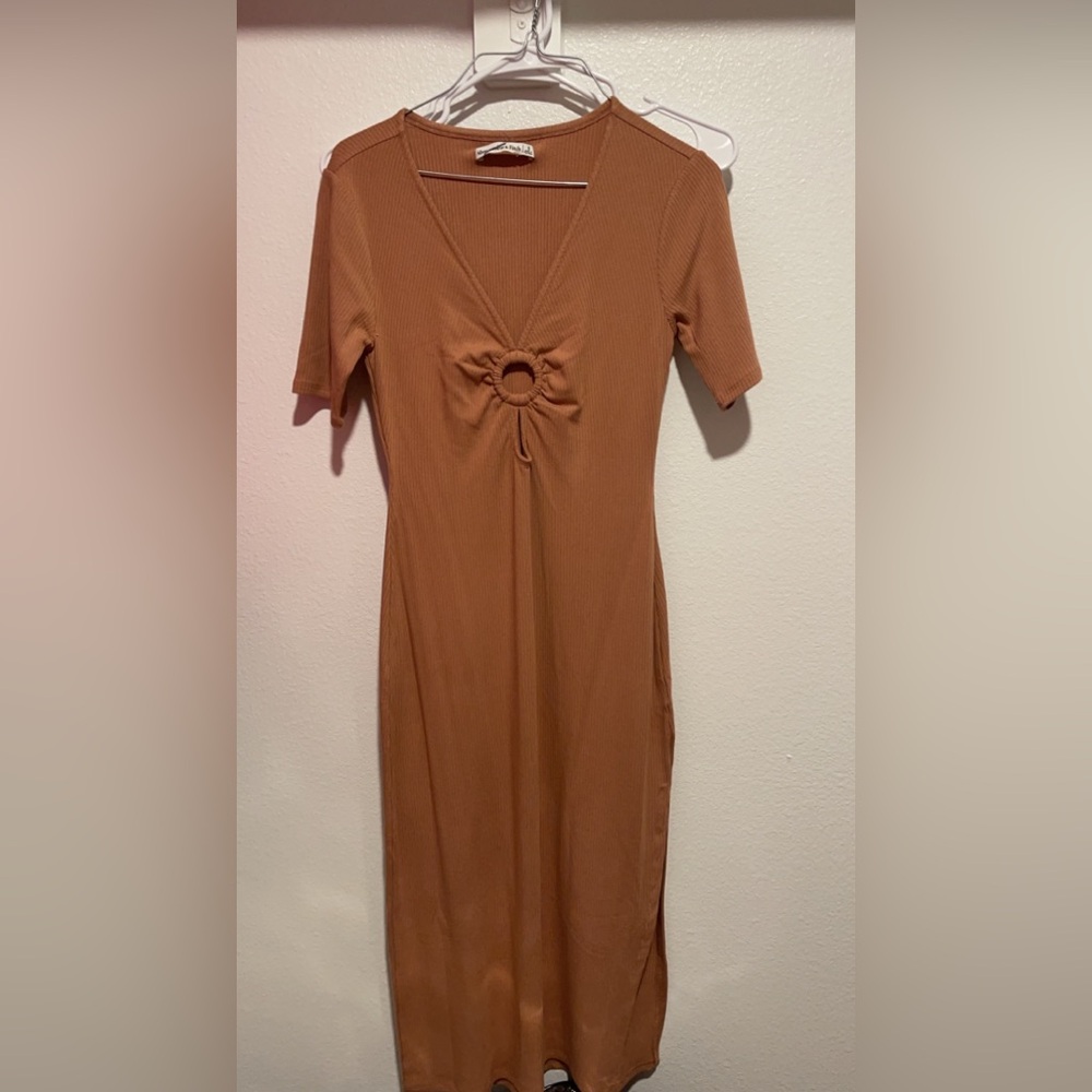 Abercrombie & Fitch Slit Maxi Dress Size S